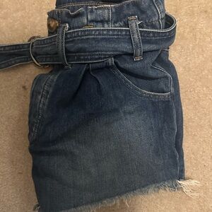 We The Free Blue Denim Pants